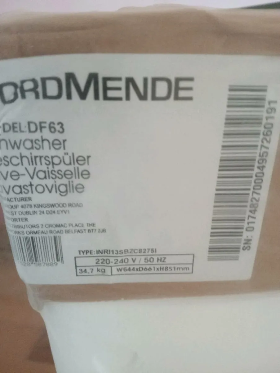 Dishwasher Nord Mende integrated 60cm - Image 4