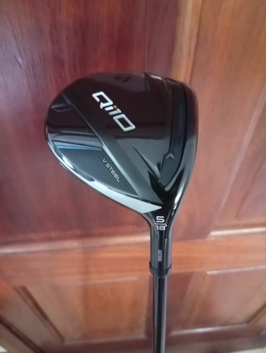 TaylorMade Qi 10 5 Wood as New  stiff flex - Image 1