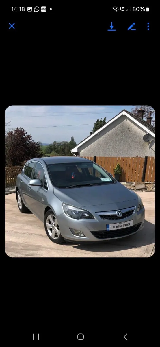 Vauxhall Astra 2011 - Image 1