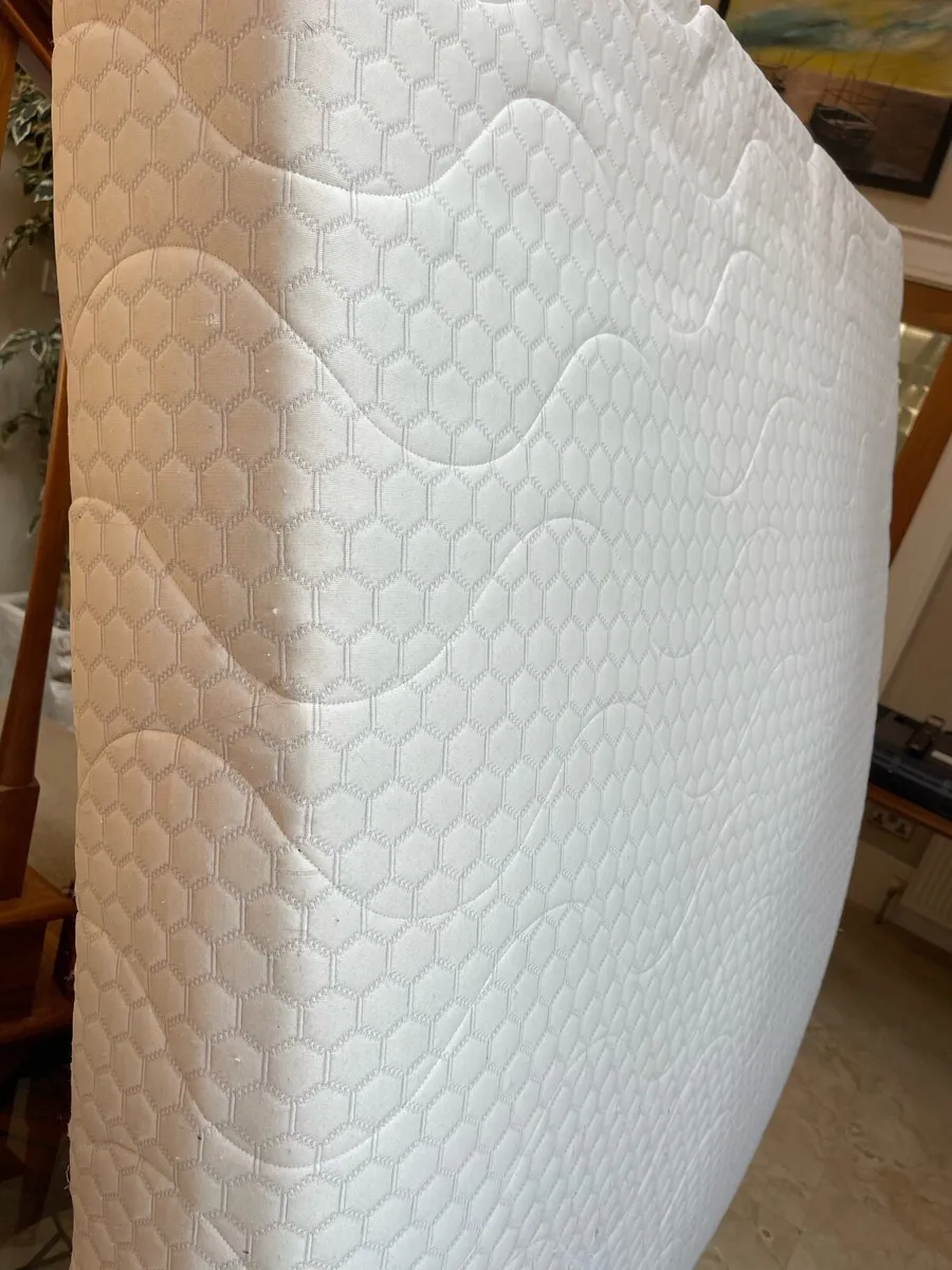 Very Clean 4 Foot 6” Foam Double Mattress -Deliver - Image 2