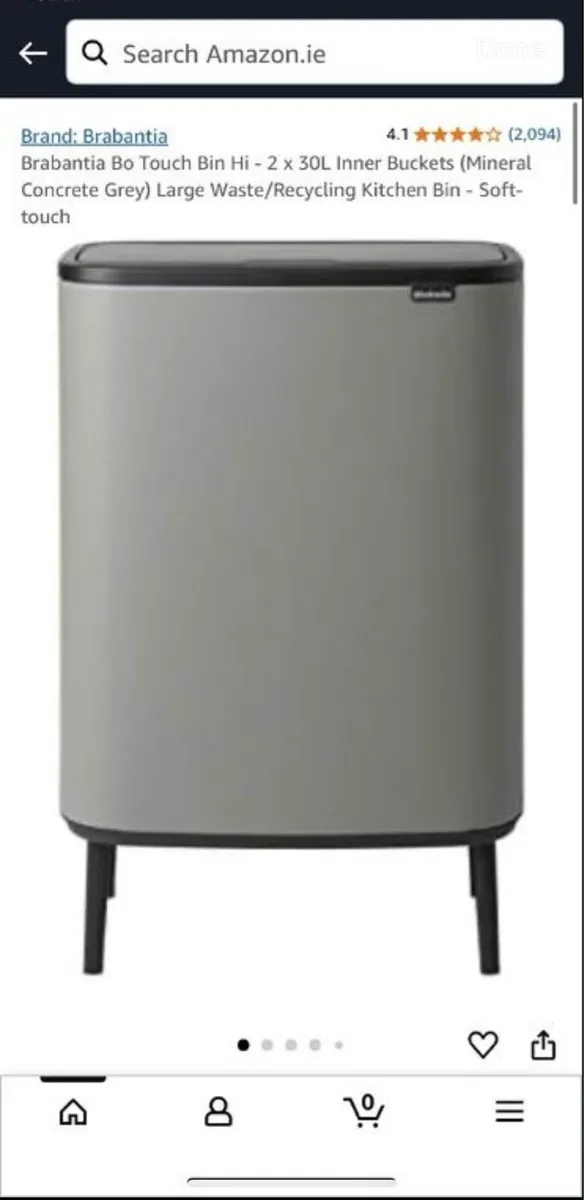 Brabantia Bo Touch Bin - Image 4