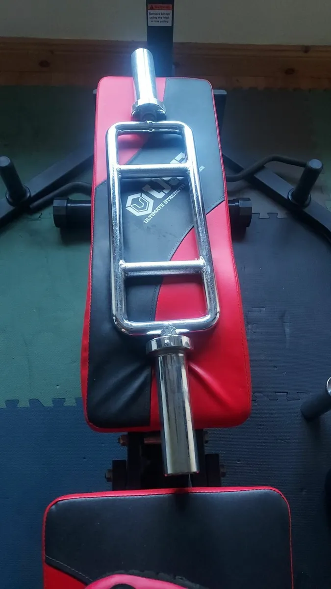 Weights Rack, Bench and Olympics Bar - Image 4