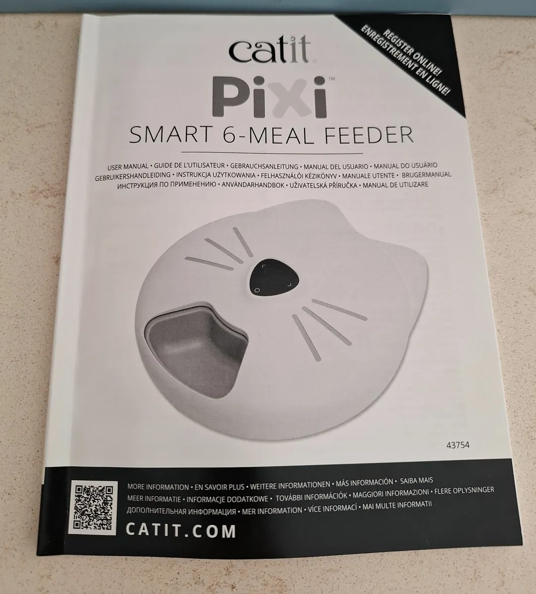 Automatic cat feeder - 6 meals - Image 3