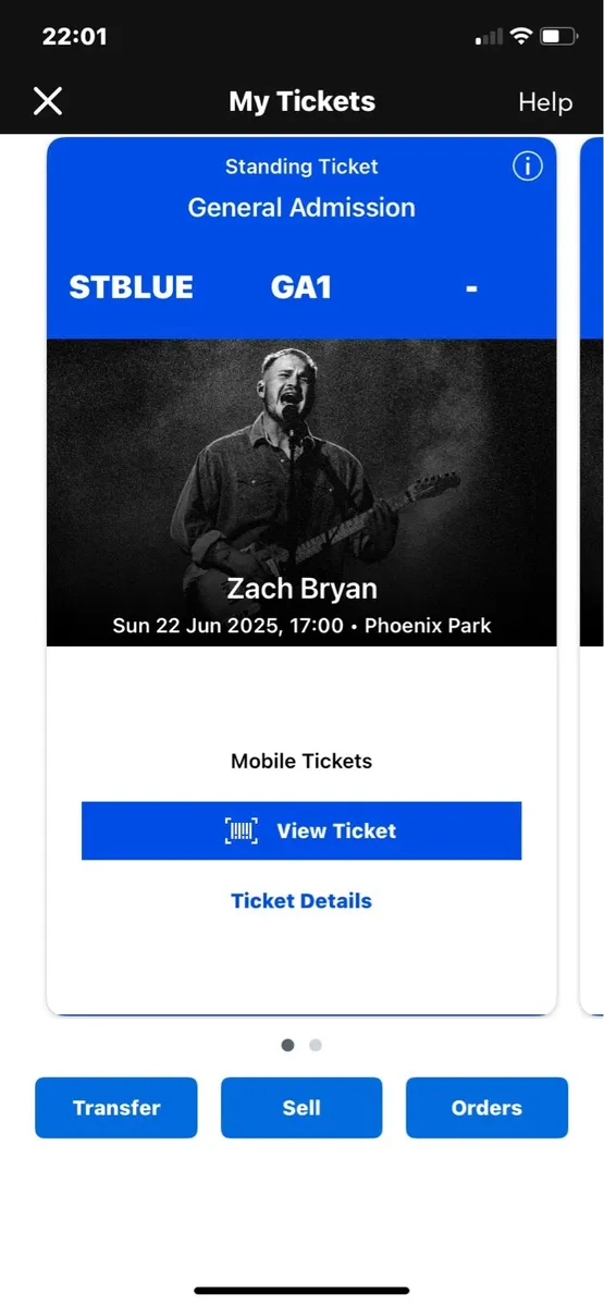 2 Zach Bryan tickets