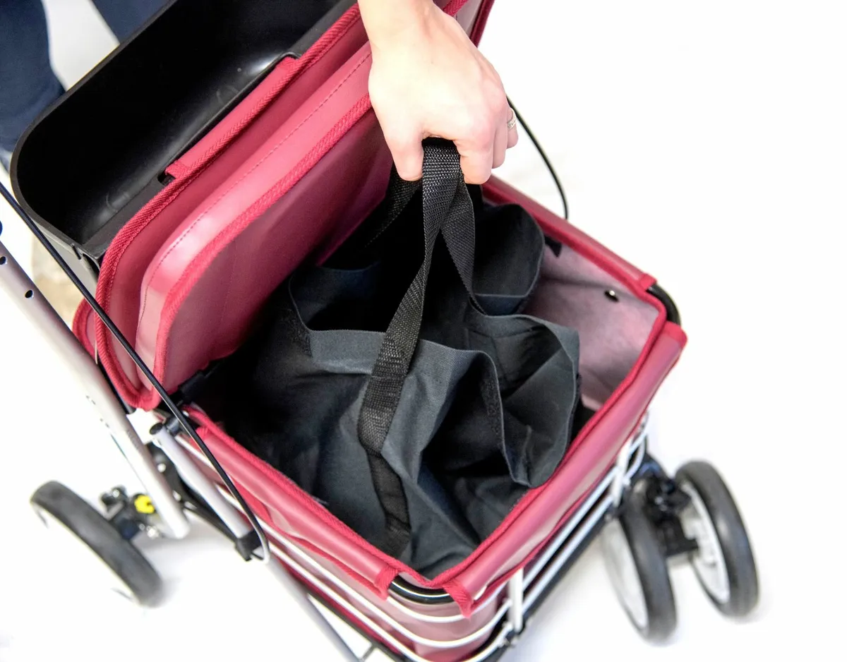 Carlett Senior Comfort 800 Shopping Trolley - Image 3
