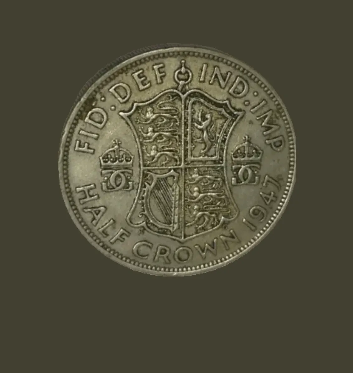 1947 UK Half Crown - Image 2