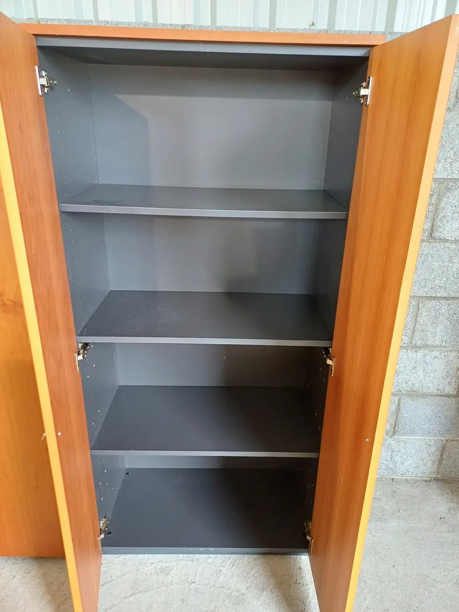 Chestnut Colour Wooden Cabinets - Image 2