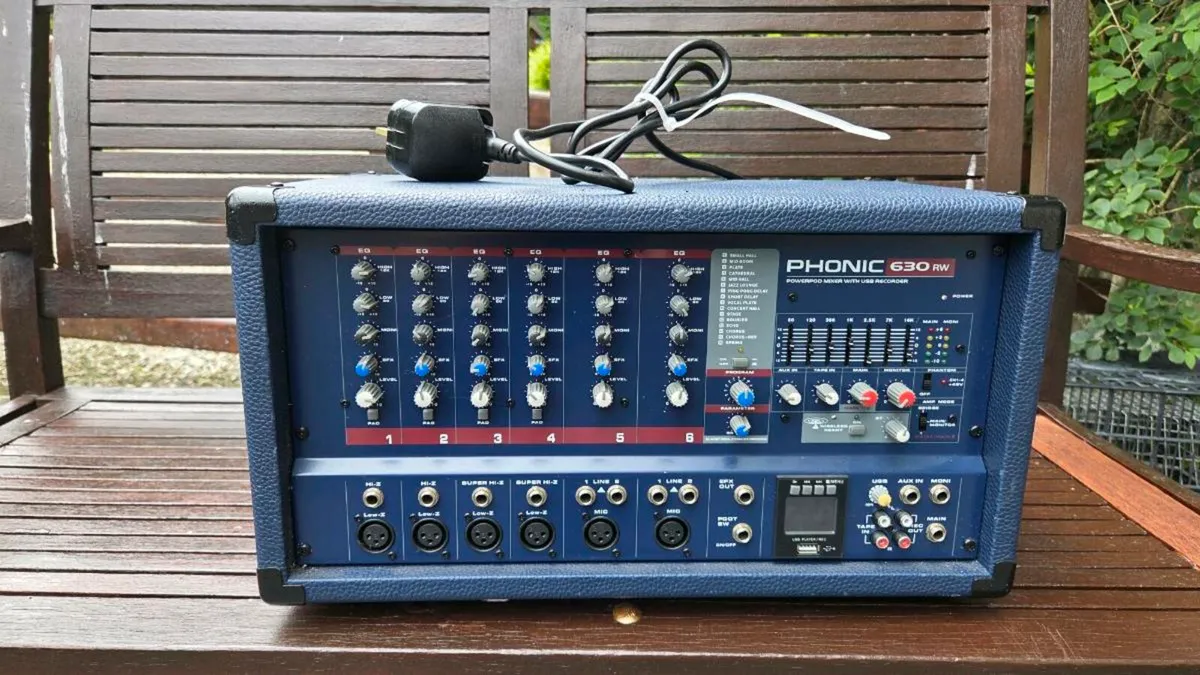 Phonic 630 rw Amplifier - Image 1
