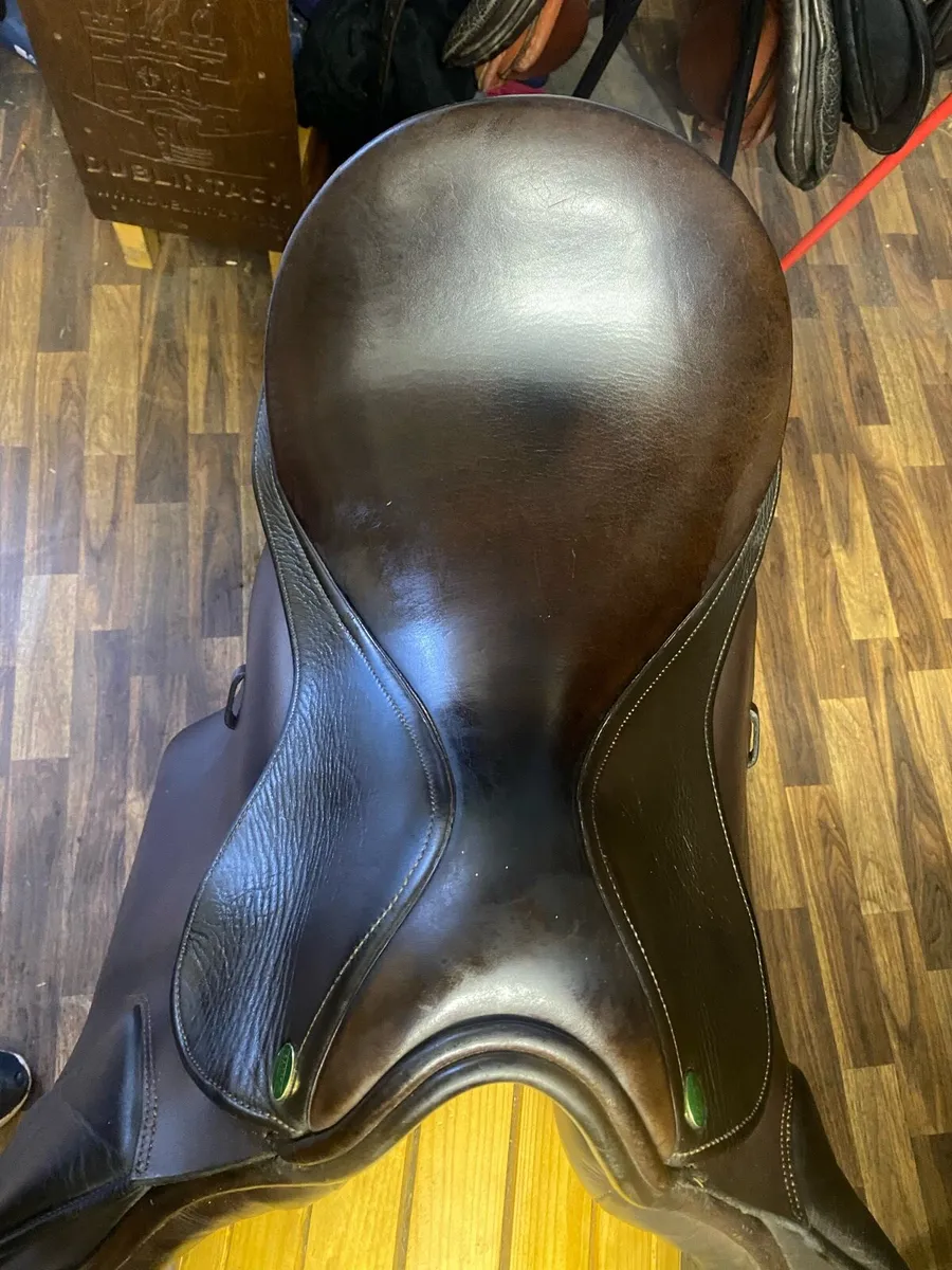 Manor TB narrow Leather saddle - Image 4
