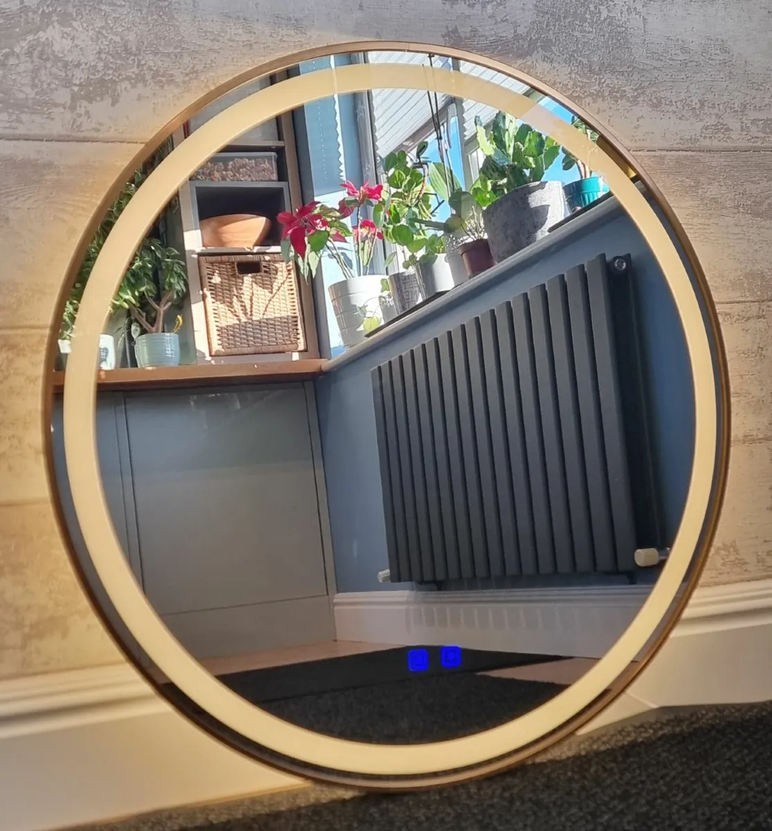 LED Bathroom Mirror 80x80cm - Image 3