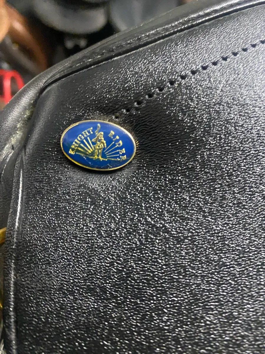 NEW knightrider Leather saddle - Image 3