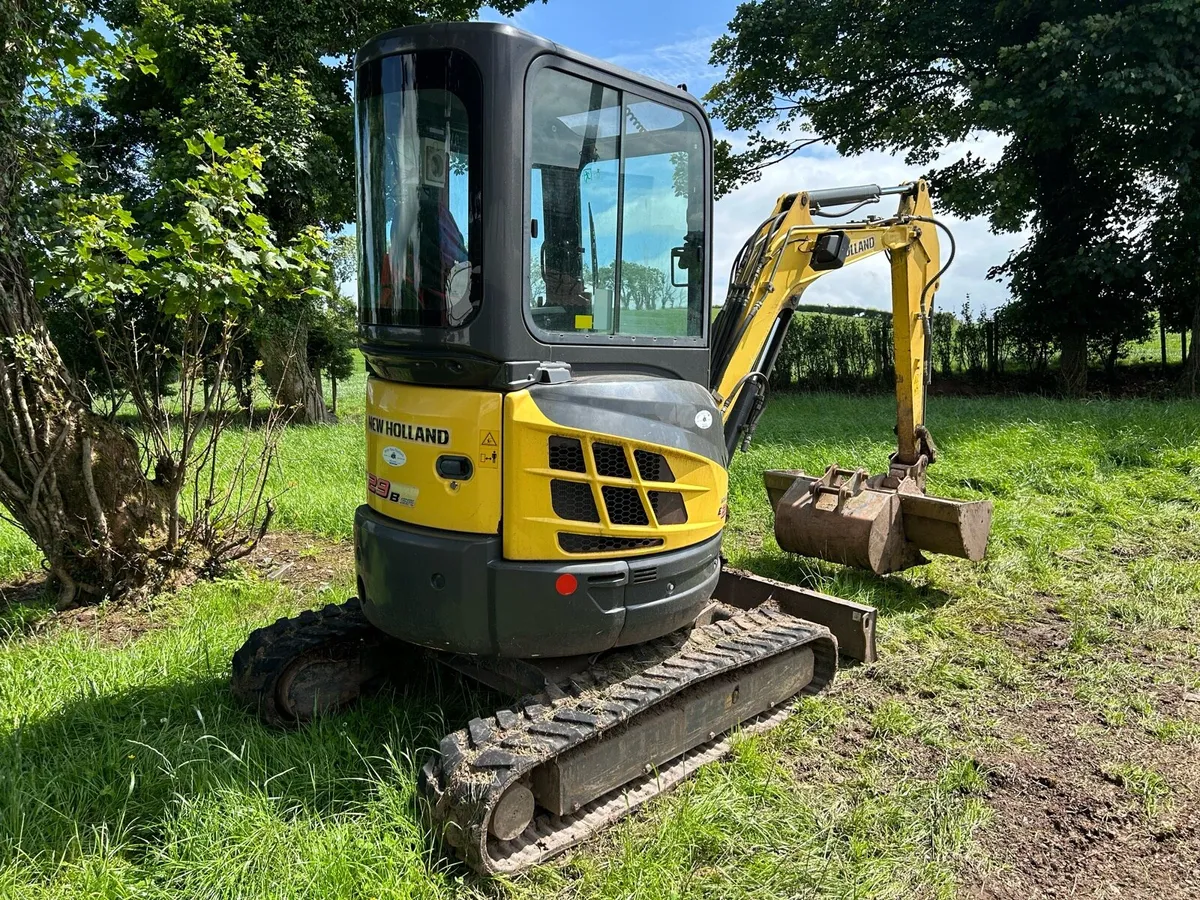 2018 NEW HOLLAND E29 BSR NO VAT - Image 3