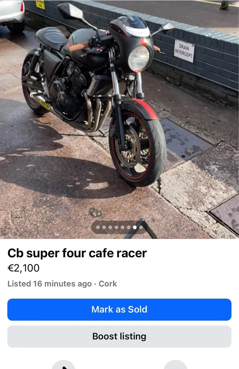 Cb super four cafe racer - Image 1