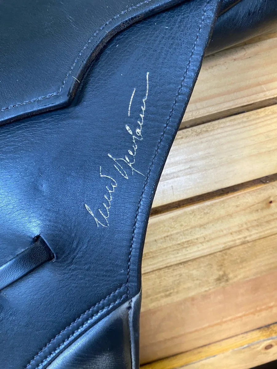 17” ludger Beerbaum Kieffer jump saddle - Image 3