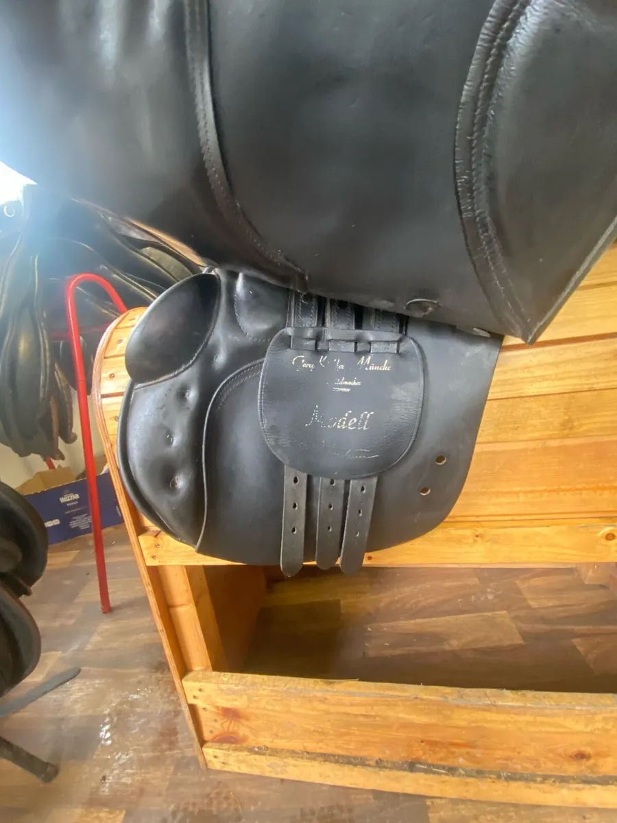 17” ludger Beerbaum Kieffer jump saddle - Image 4