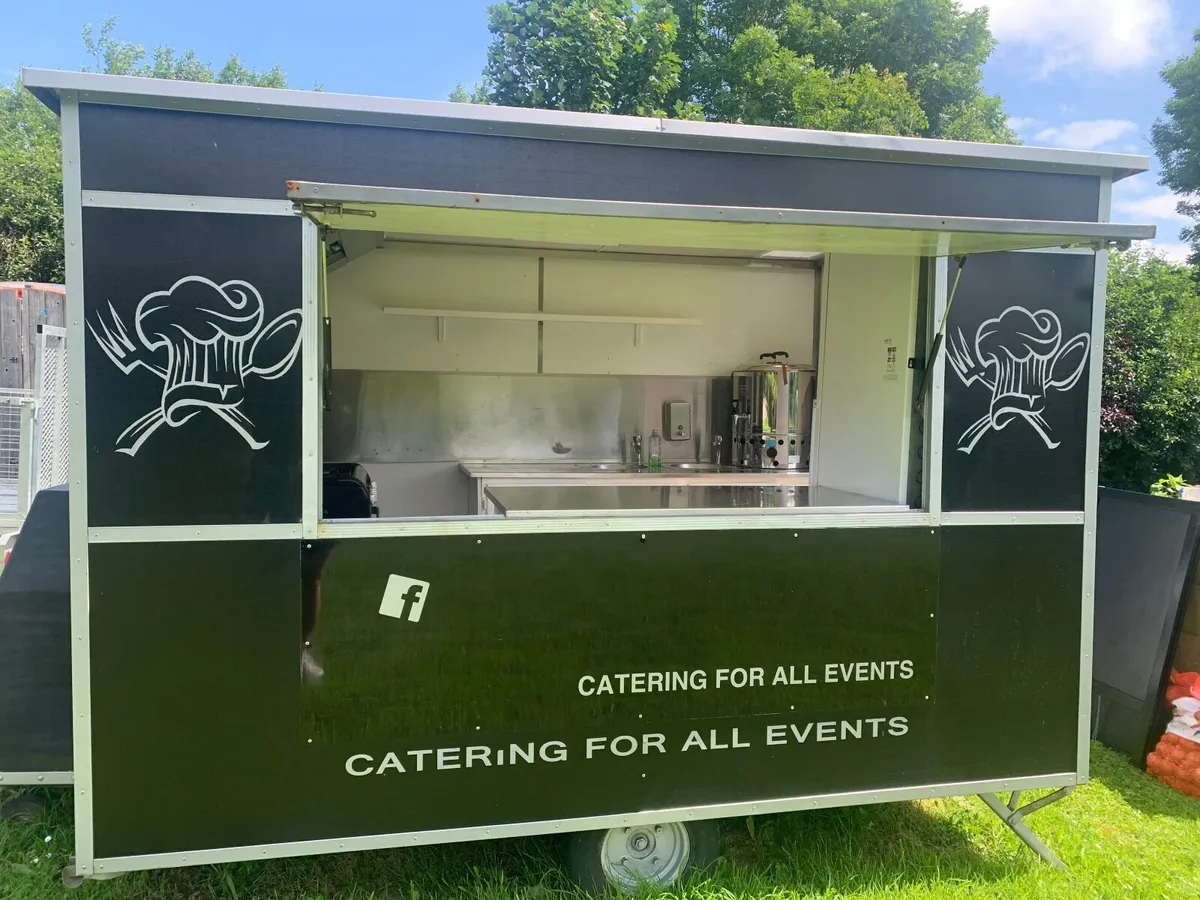 Single axel catering trailer - Image 1