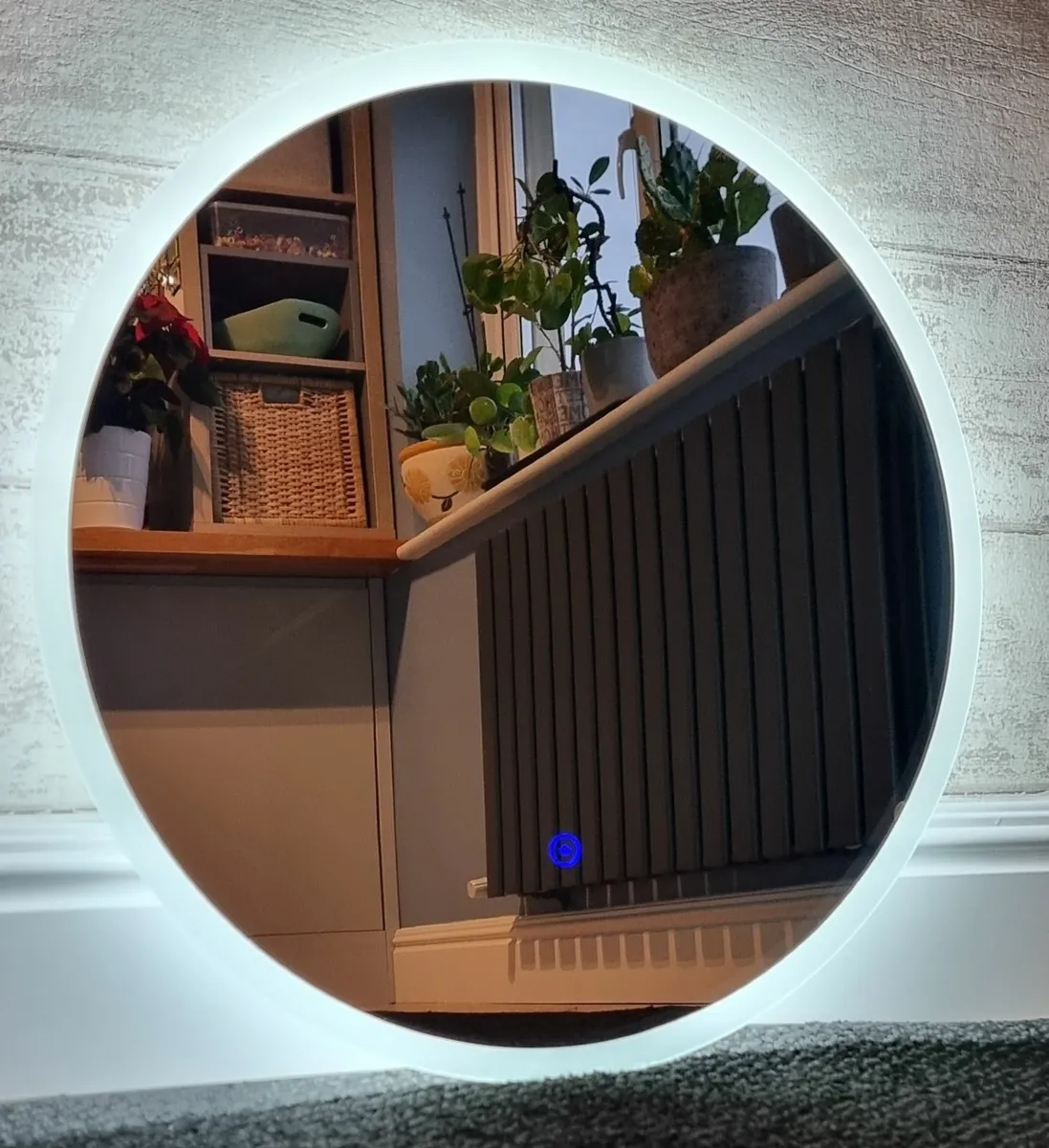 LED Bathroom Mirror 80x80cm - Image 2