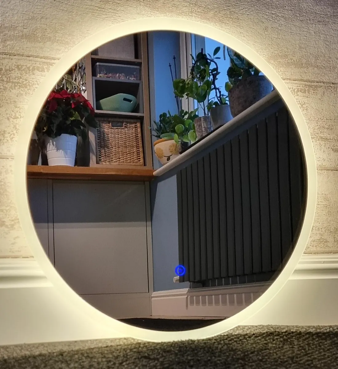 LED Bathroom Mirror 80x80cm - Image 3