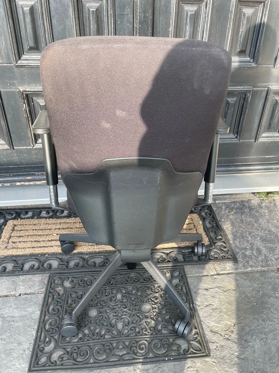 Lovely Grey Office Or Study Swivel Chair - Deliver - Image 2