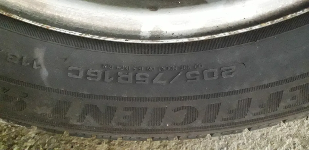 VW Crafter wheels and tyres 16" - Image 2