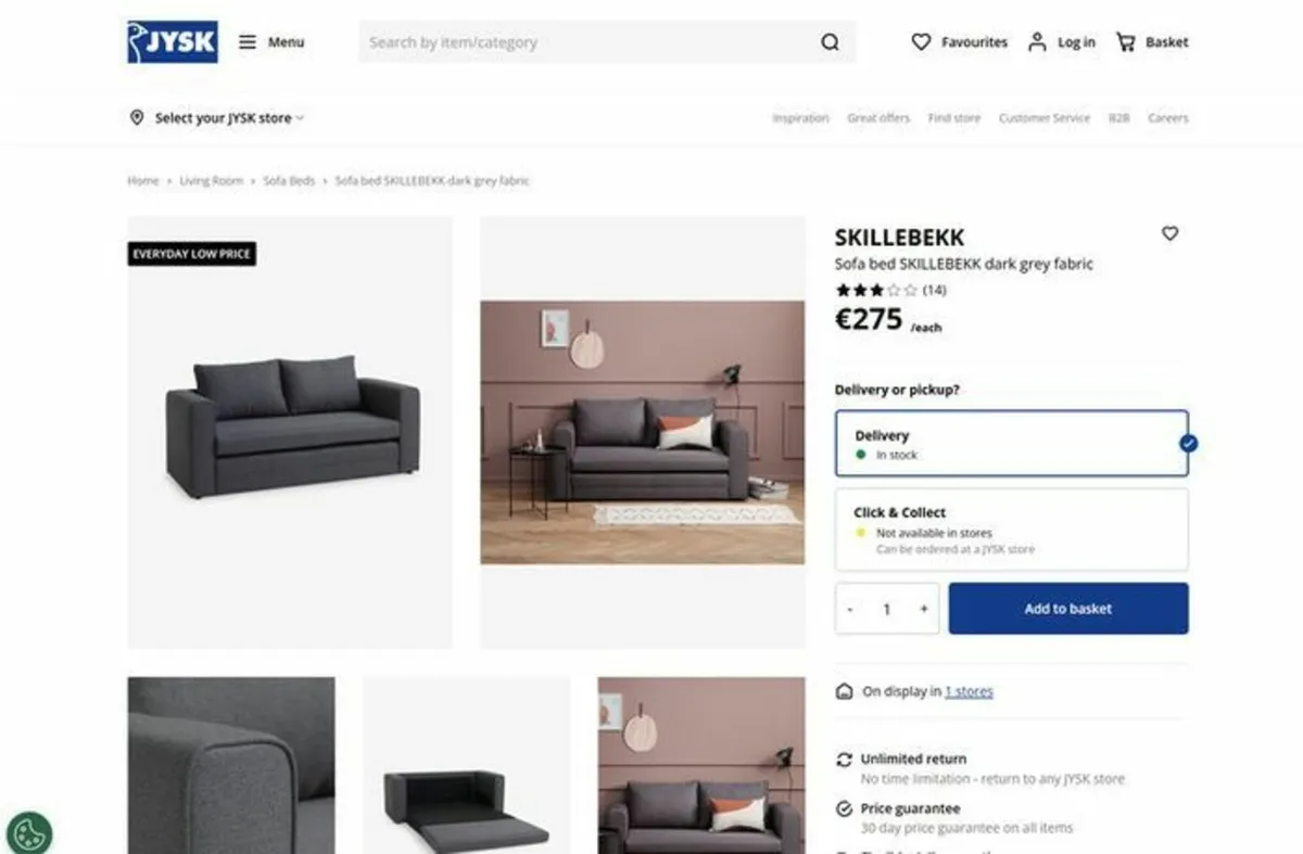 (Must Go) JYSK Premium Sofa Bed - Image 4