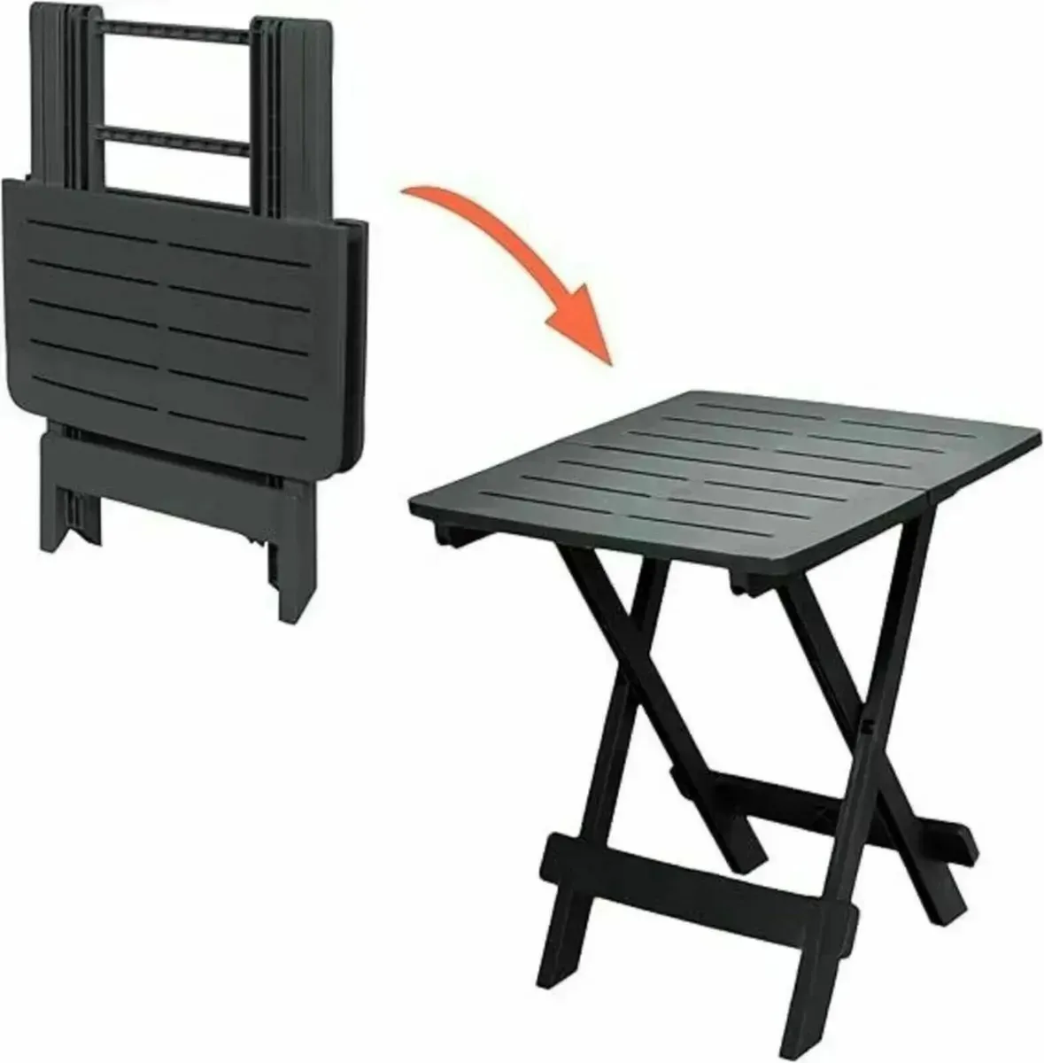Camping Table Set Foldable Aluminium with Chairs - Image 3