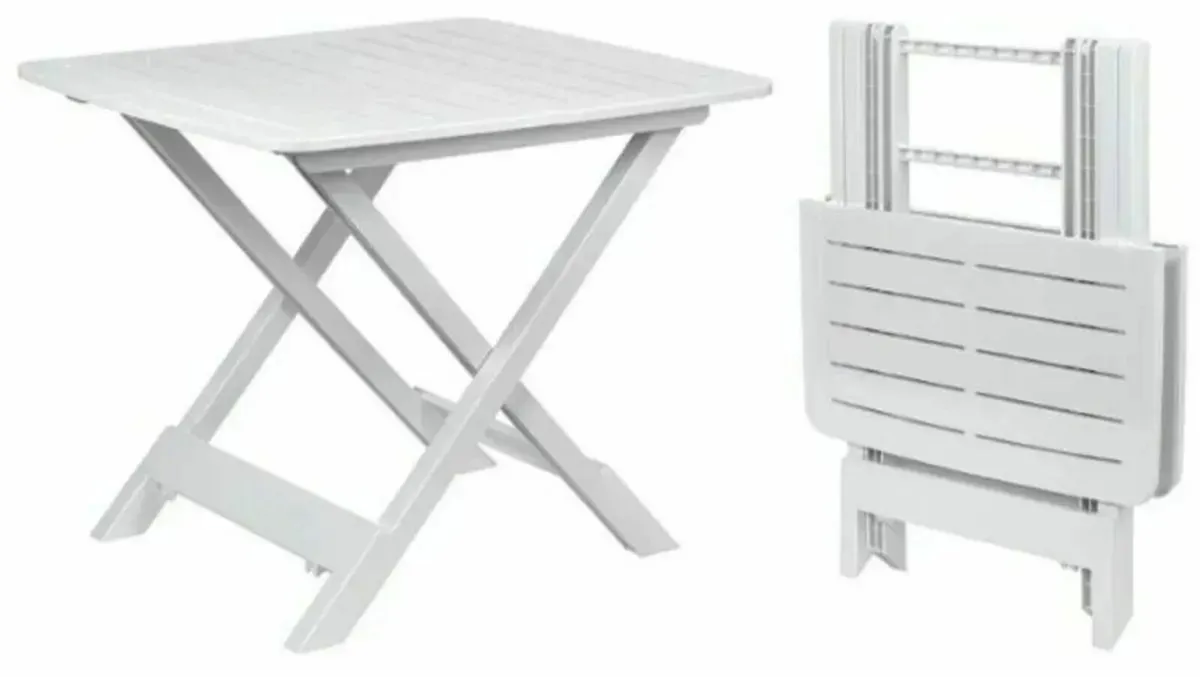 Camping Table Set Foldable Aluminium with Chairs - Image 4
