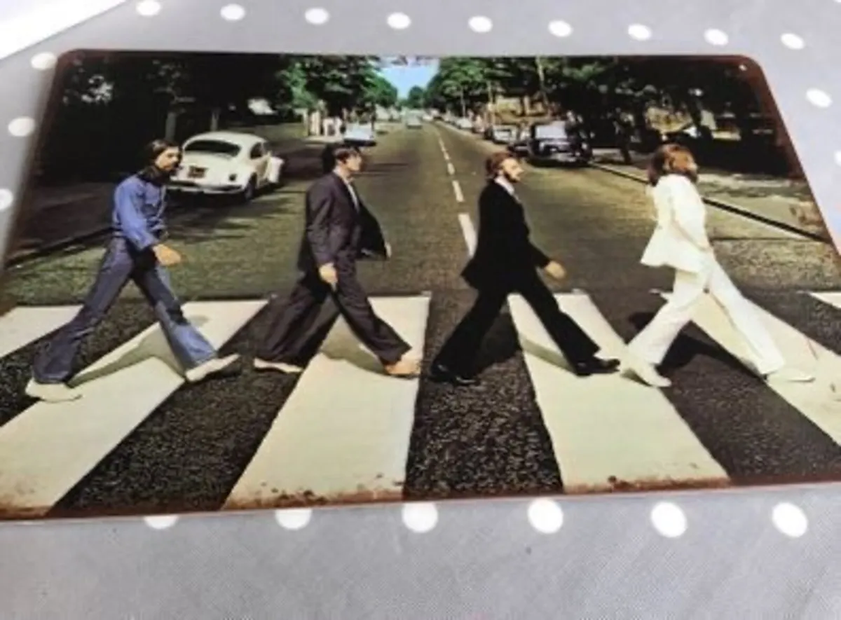 Beatles Wall Plaque