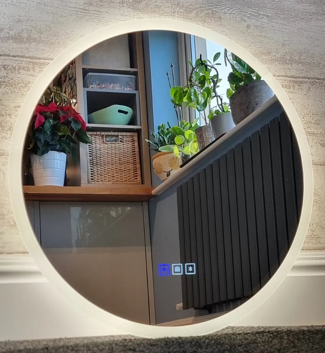 LED Bathroom Mirror 60x60cm - Image 4