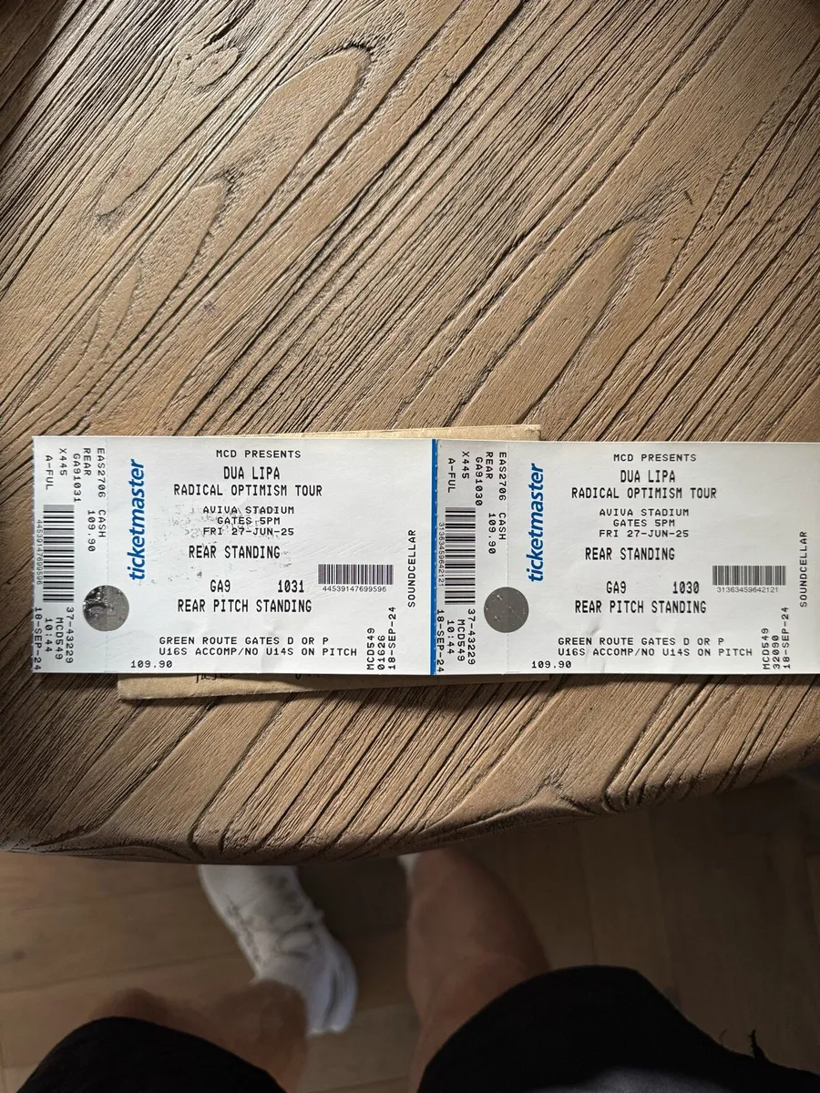 Concert tickets - Image 4