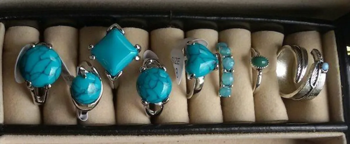 Turquoise Rings - Image 1