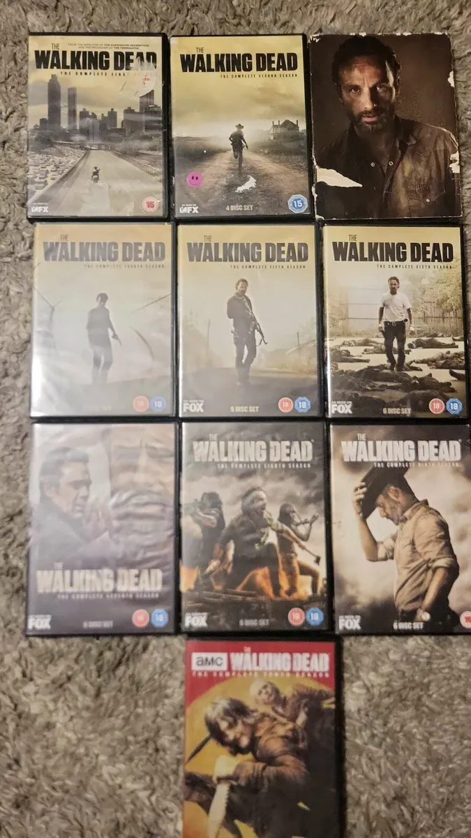 The walking dead DVDs