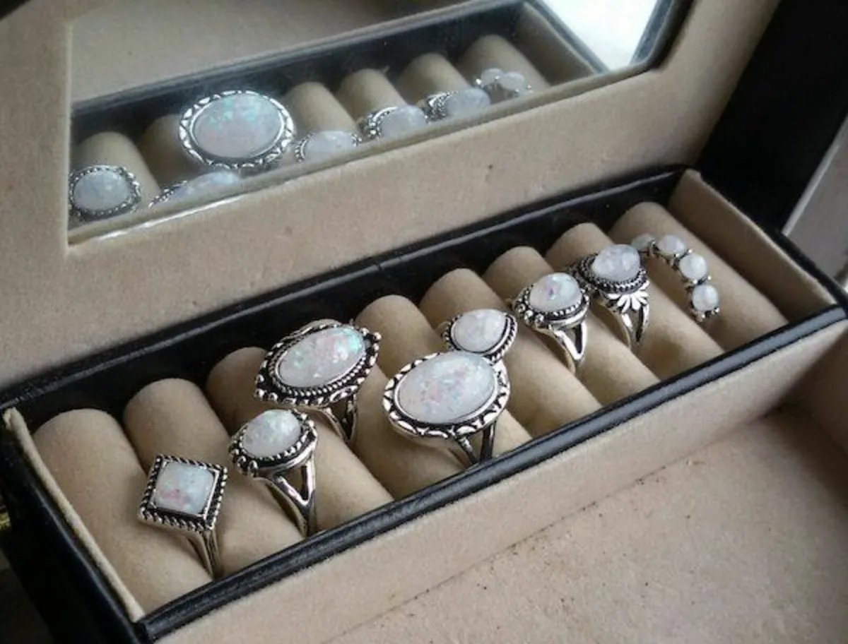 Opal Rings