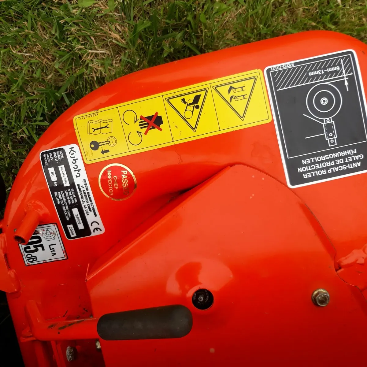 kubota ride-on lawnmower/garden tractor - Image 1