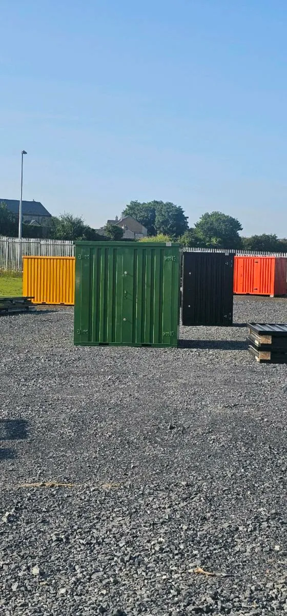 Steel shed,  practical storage,  flatpack containe - Image 2