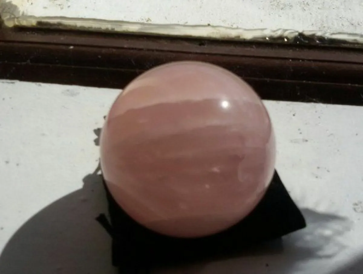 Rose Quartz Orb - Image 1