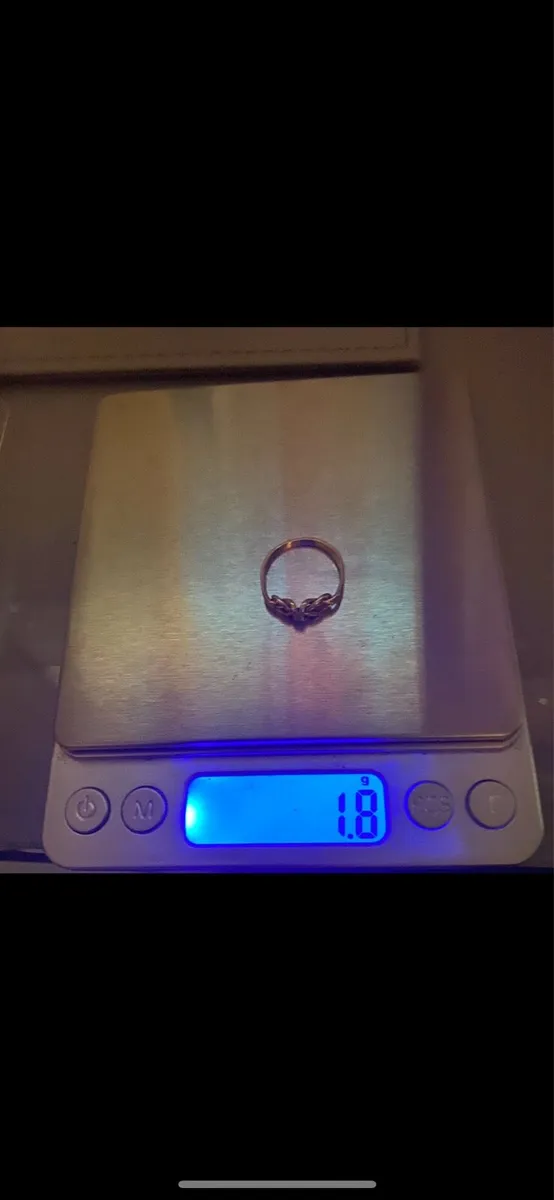 9ct gold knot ring - Image 3