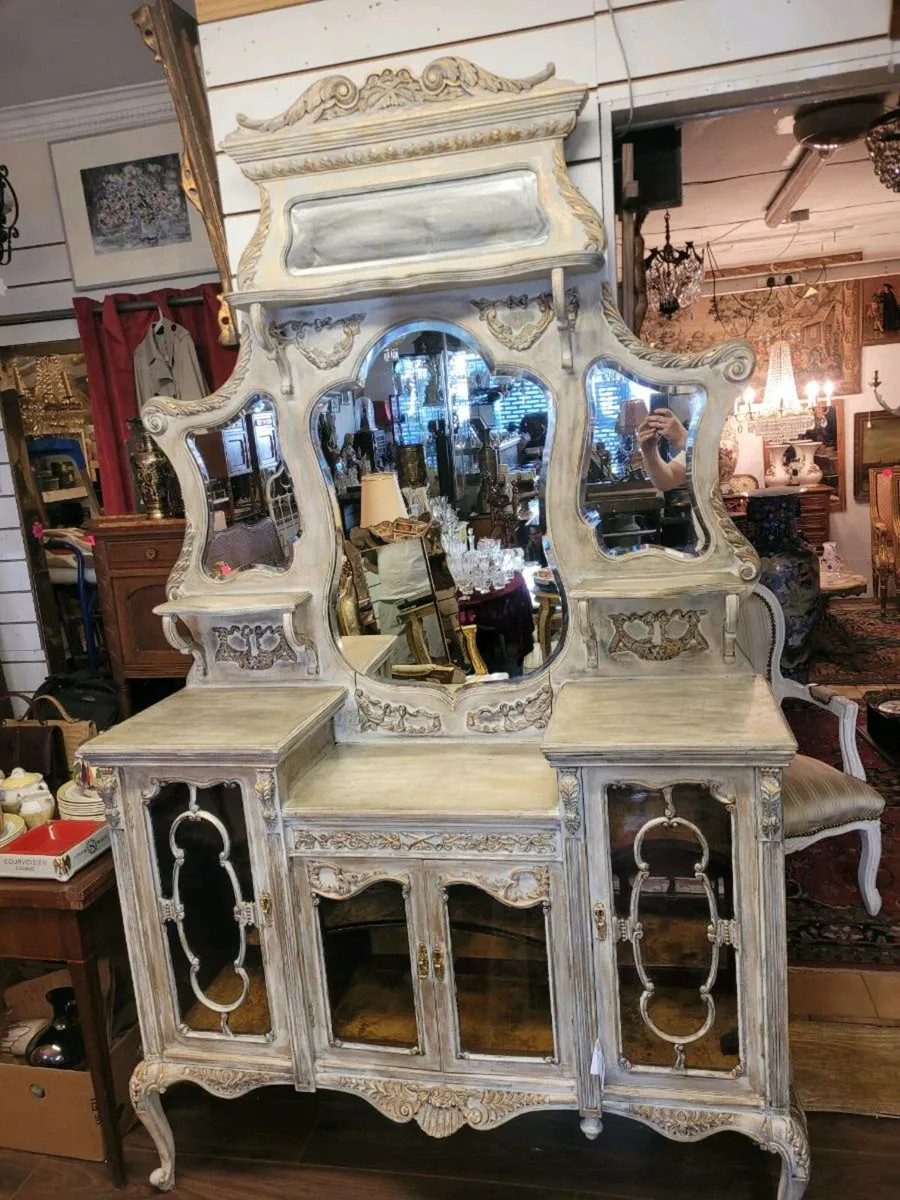 Victorian display cabinet - Image 2