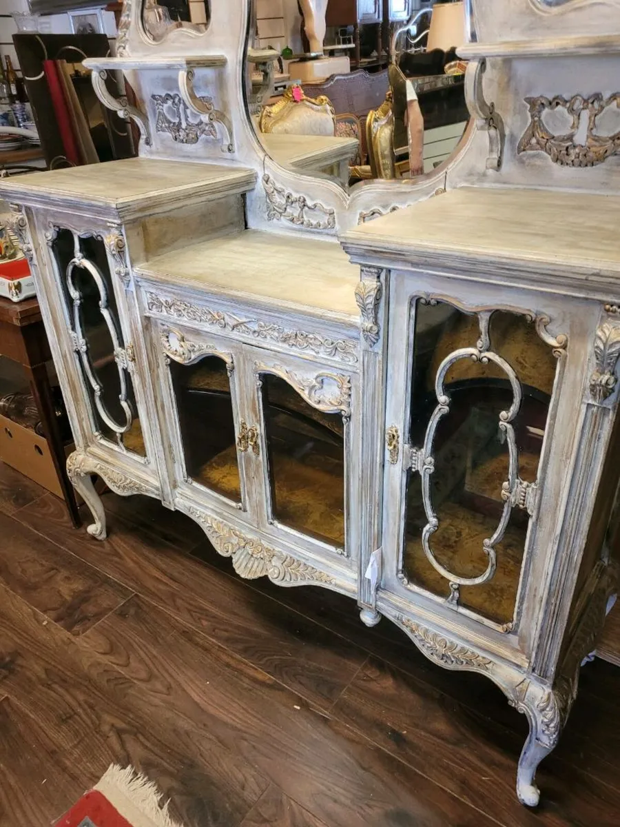 Victorian display cabinet - Image 4