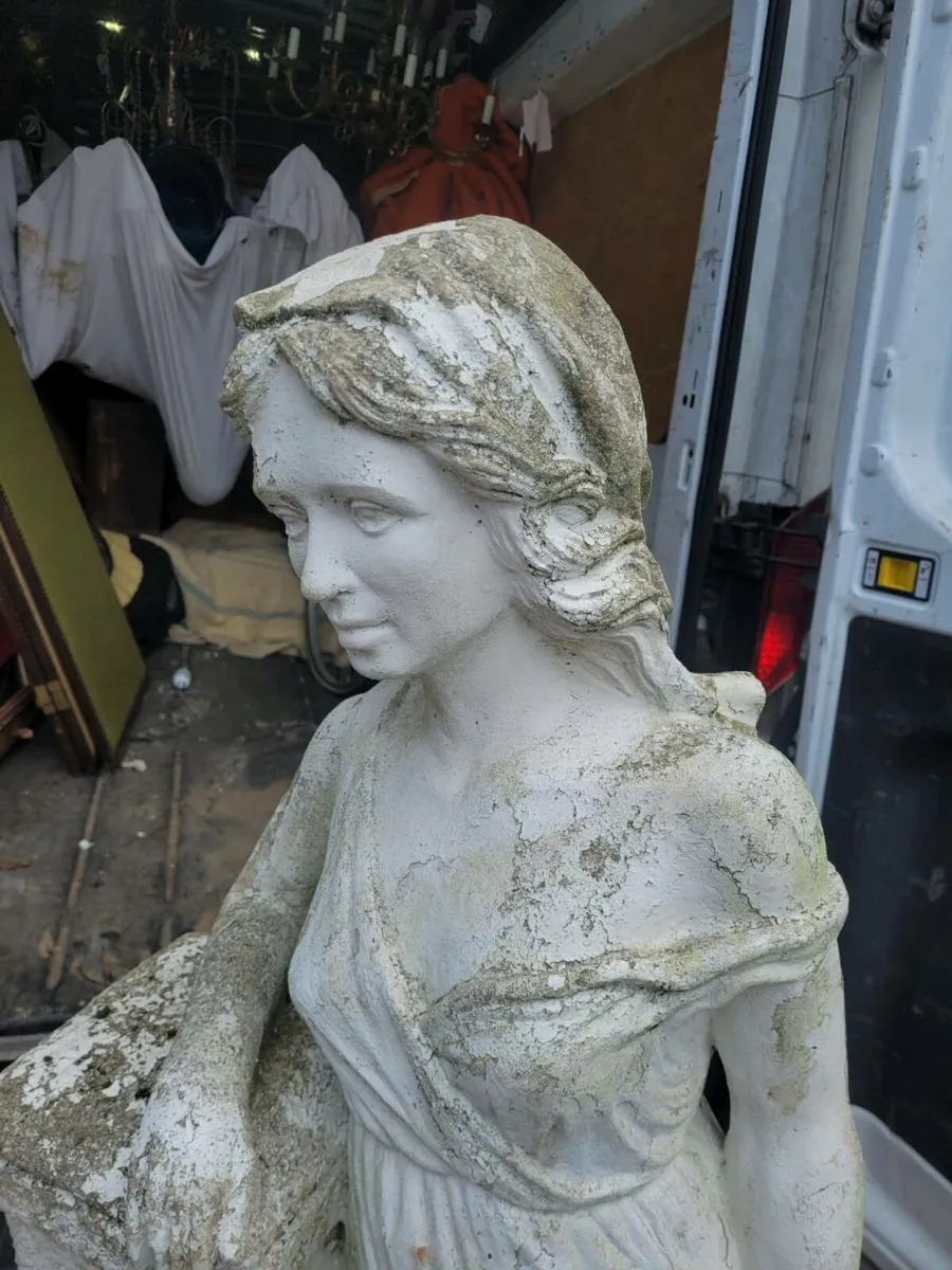 Large French garden statue - Image 3