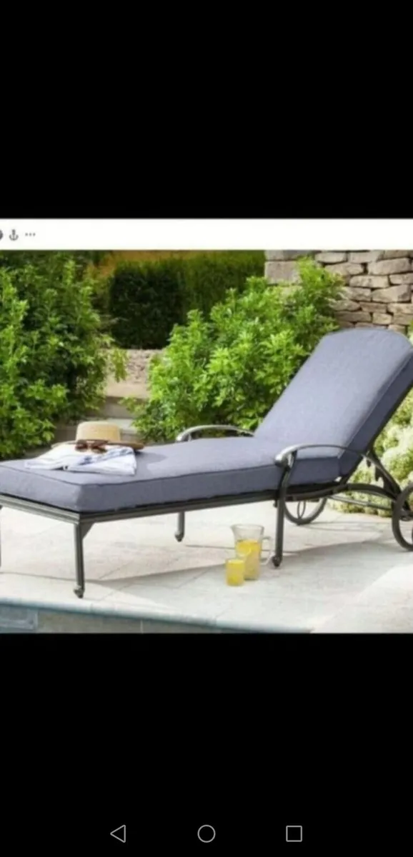 *SALE* New Hartman Antique Grey Sun Lounger x 2 - Image 2