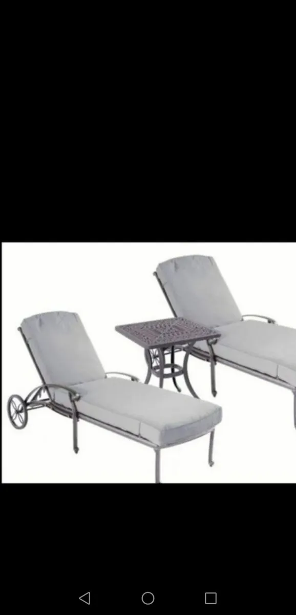 *SALE* New Hartman Antique Grey Sun Lounger x 2 - Image 3