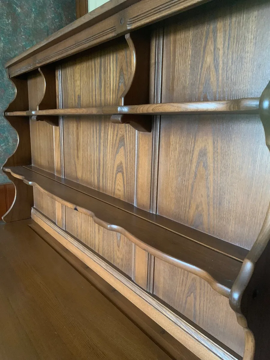Oak kitchen hutch - Image 3