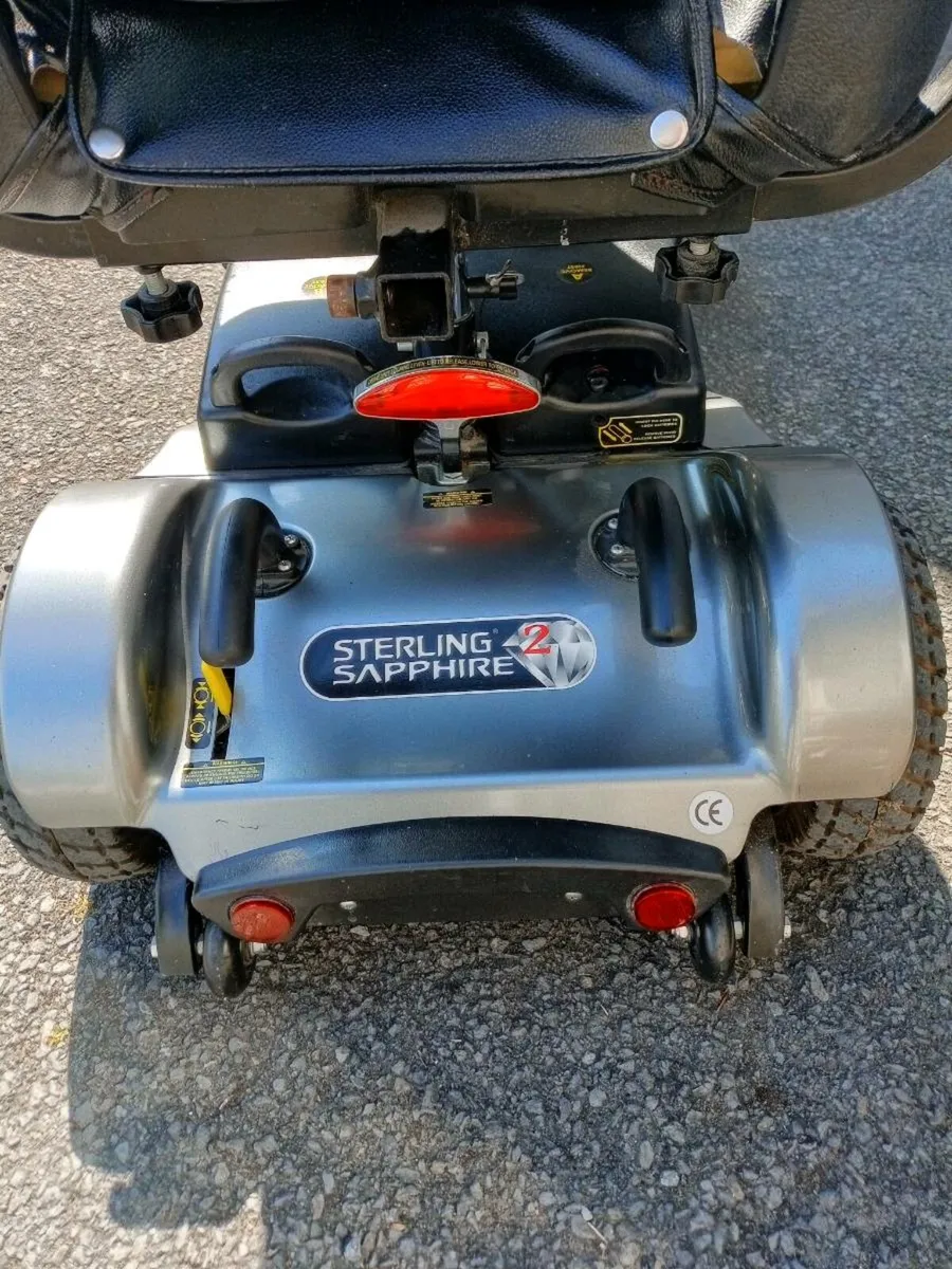 Sovereign sapphire mobility scooter - Image 4