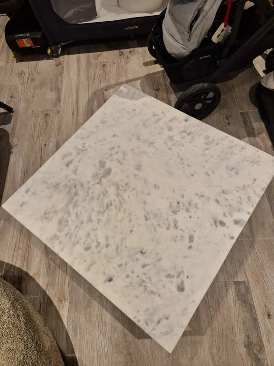 Marble Square Coffee Table - Image 3