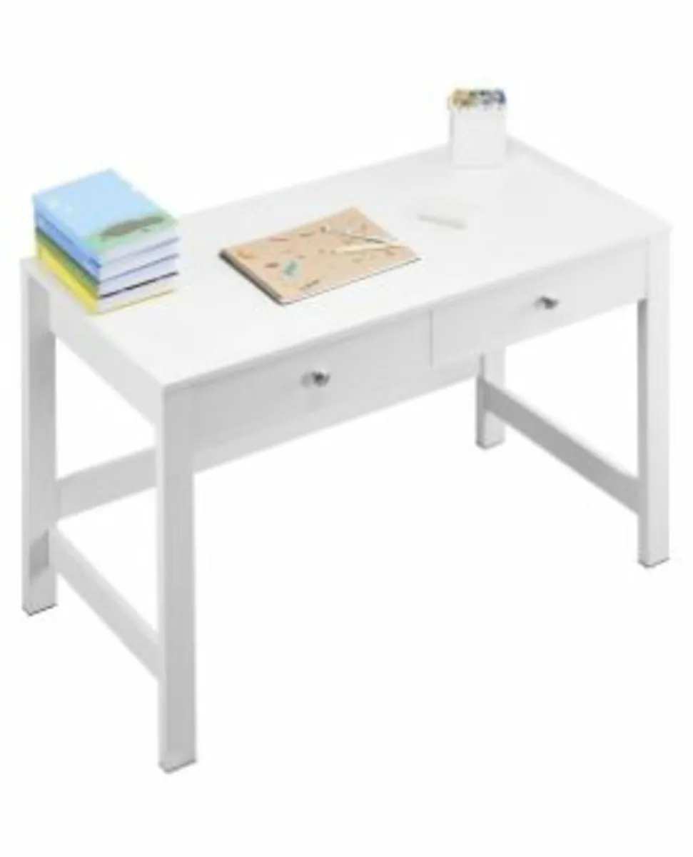 Small Desk with Drawers Kids Desk for Bedroom - Image 1