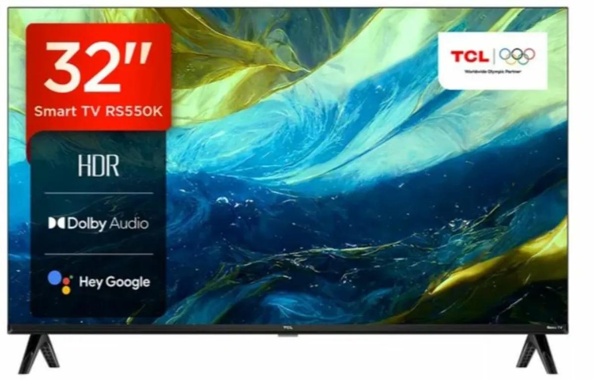 Brand new TCL RS550k 32" Led Full HD HDR Smart TV - Image 1