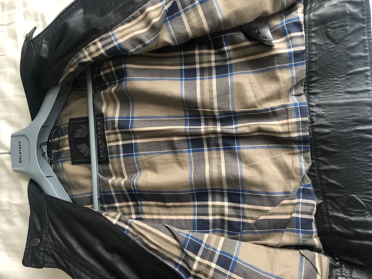 Men's Belstaff Outlaw Leather Jacket - Image 4