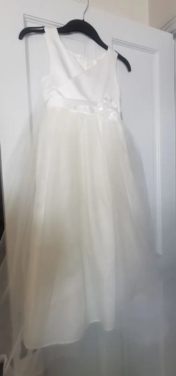 Paul Costelloe Cream Communion or flower girl dress - Image 2