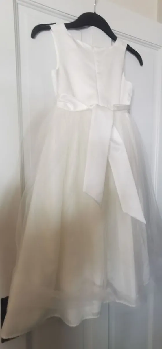 Paul Costelloe Cream Communion or flower girl dress - Image 3